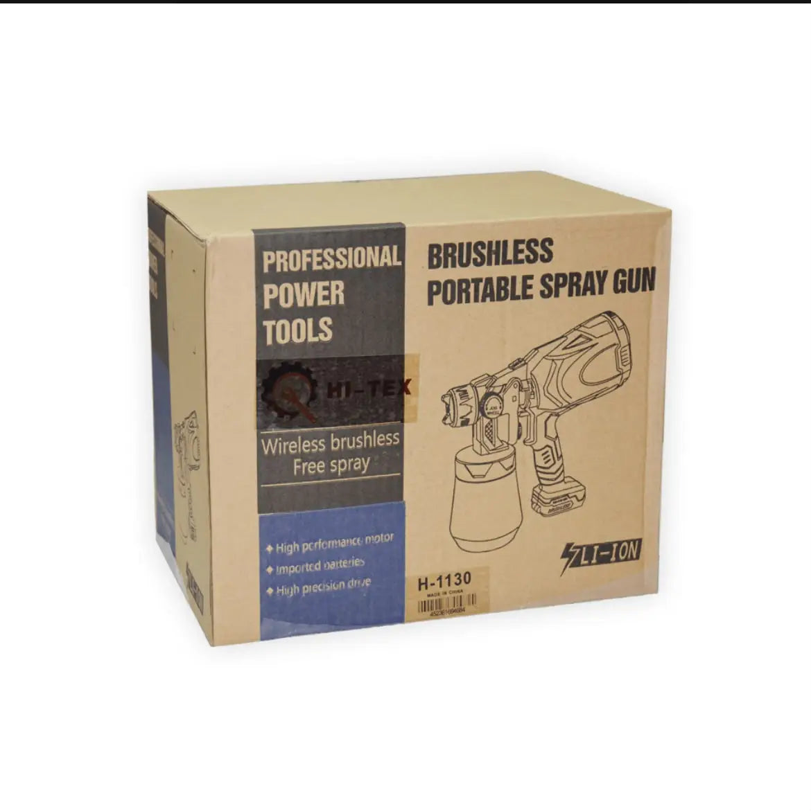 Hi-Tex Brushless Cordless Paint Spray Gun, Model H-1130