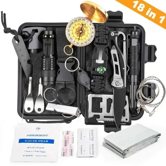 18 in 1 Survival & Camping Kit