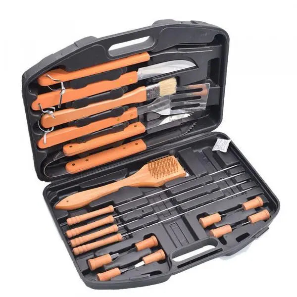 18Pcs Stainless Steel BBQ Tool Set
