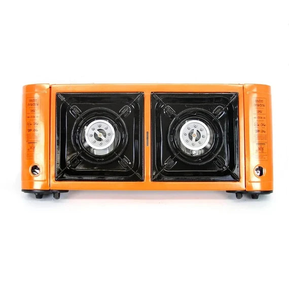 Hi-Tex Portable Gas stove with 2 Burners