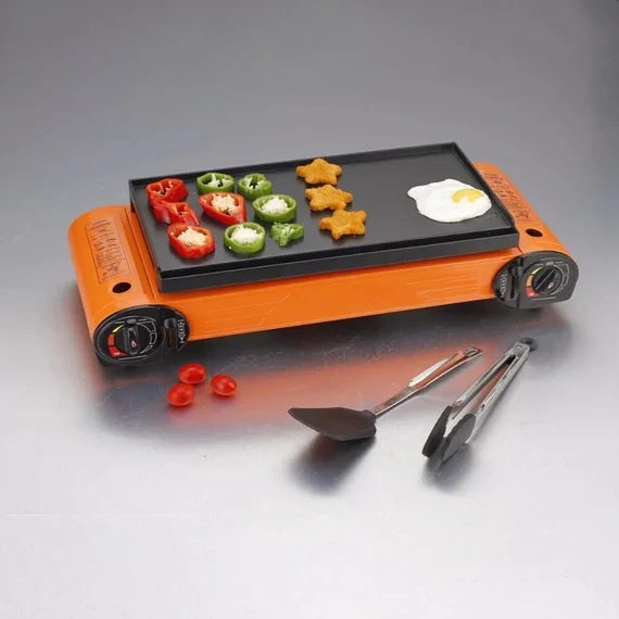 Hi-Tex Portable Gas stove with 2 Burners