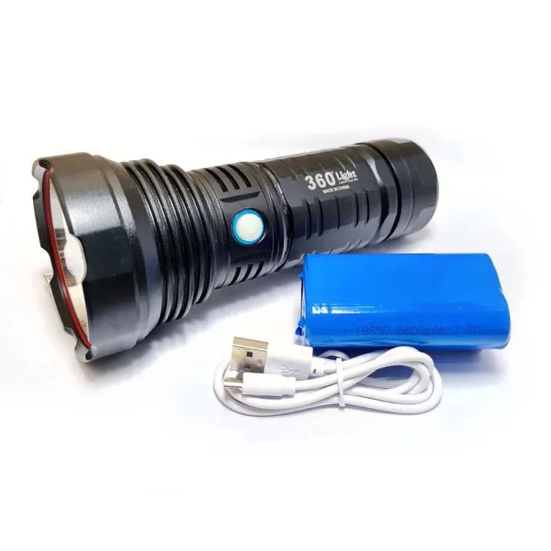 Led Flashlight Hi-Tex [ TW-1028 ]